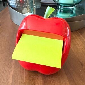 Post it Red Apple Sticky Note Holder